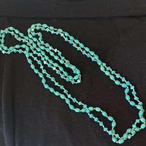 Turquoise Beaded Necklaces